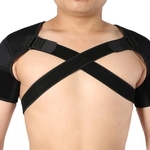 1PC ombro ajustável Suporte Banda de protecção Brace Correção Belt (L)