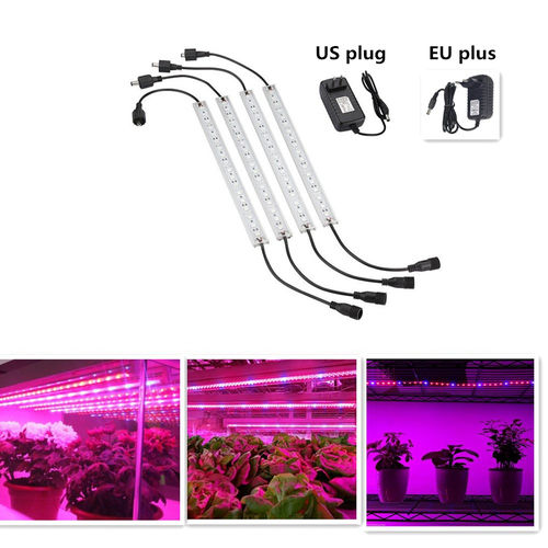 12V 15W SMD5050 Beads Azul Planta vermelha cresce a luz para interior cultivo hidropônico planta