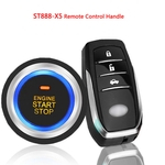 12v Geral Car Anti-roubo Sistema Iniciar Remoto Controle Remoto Keyless Enter Pke Uma Tecla Start