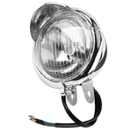 12v Universal Chrome Cor ABS motocicleta Nevoeiro Farol Lâmpada Venda quente