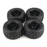 4 Pcs 130mm pneus aro de roda para 1/10 Monster Truck Racing acessórios do carro de RC