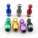 400pcs Para Carro Da Motocicleta Da Bicicleta Bowling Em Forma De Válvula Liga Caps Mtb Bmx Válvula Do Pneu Anti-poeira Covers # Fd-980