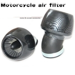 48MM desempenho imitando carbono filtro de ar fibra motocicleta Para 150cc GY6 Scooter Keeway Scooter sujeira da bicicleta Motor Peças De