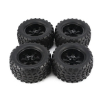 4Pcs 130mm pneus aro de roda para 1/10 Monster Truck Racing acessórios do carro de RC