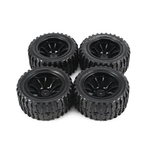 4Pcs 119mm pneus aro de roda para 1/10 Monster Truck Racing acessórios do carro de RC