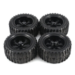 4Pcs 119mm pneus aro de roda para 1/10 Monster Truck Racing acessórios do carro de RC