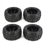 4Pcs 150mm aro da roda e pneus para 1/8 Monster Truck Racing acessórios do carro de RC