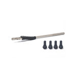 4pcs / Set Tr412 Válvula Do Pneu Da Haste Da Válvula Core Remover Caps Kit De Substituição Da Ferramenta Remover Installer