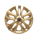 4x Calota Hyundai Hb20 Aro 14 Dourado Emblema Original 191cb