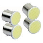 4x cob levou 12SMD 1156 BA15S 12v estacionamento lampada RV Trailer Auto Car LED lampada BU