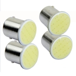 4x cob levou 12SMD 1156 BA15S 12v estacionamento lampada RV Trailer Auto lampada LED Car WH