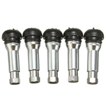 5 X Cars Chrome Alloy Cobre Tubeless Roda de borracha Válvula de pneu Stem Dust Cap Cover