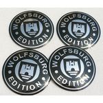 51mm Emblemas Rodas Wolfsburg Volkswagen Vw Logus Fusca