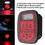 7 \\ '\\' 39LED 10W Truck Trailer Turn Signal Light Brake Stop Stop Reverse Tail Lamp