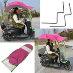 2.8*0.8*0.7 M Moto Scooter Chuva Tampa Da Motocicleta Elétrica Solar Sombra Veículo Guarda-chuva Capa Poncho Abrigo