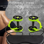 Abdominal Muscle Roda Roda de Fitness roda do rolo de dispositivos Slimming abdominal