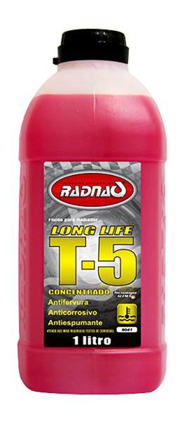 Aditivo Radiador T5 Long Life (Orgânico) 1L - Radnaq RQ9041