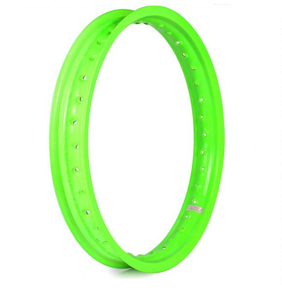 Aro Fabreck Roda 140x17 Dianteiro Aluminio Verde Neon