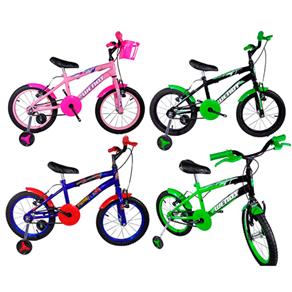 Bicicleta 16 Infantil Tinger Wendy - Varias Cores