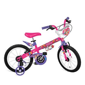 Bicicleta 16" Princesas Disney Cestinha Bandeirante - 2399