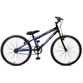 Bicicleta 24 Freios V-Brake Ciclone - Master Bike - Azul com Preto