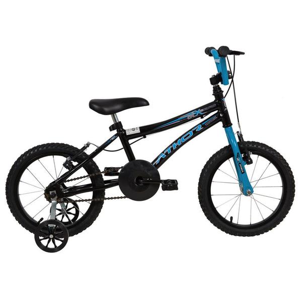 Bicicleta Aro 20 ATX Preta e Azul - Athor
