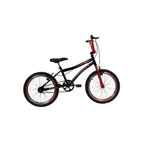 Bicicleta Aro 20 Atx Top Preta e Vermelho Athor Bike