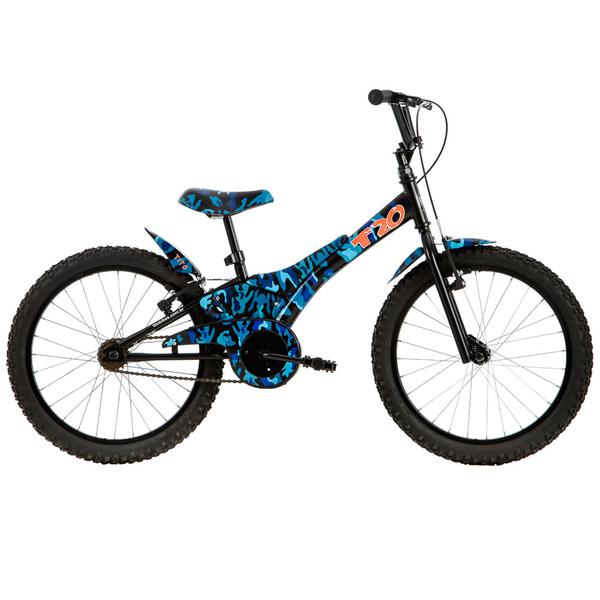 Bicicleta ARO 20 - Camuflada - Azul - Tito Bikes