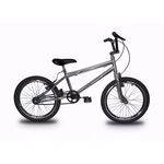 Bicicleta Aro 20 Cromada Freios V-brake Modelo Cross Bike