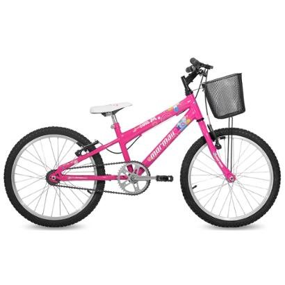 Bicicleta Aro 20 em Alumínio Sweet Girl com Cesta Mormaii