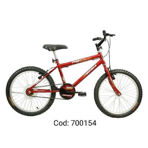 Bicicleta Aro 20 Fast Boy Free (Vermelho)