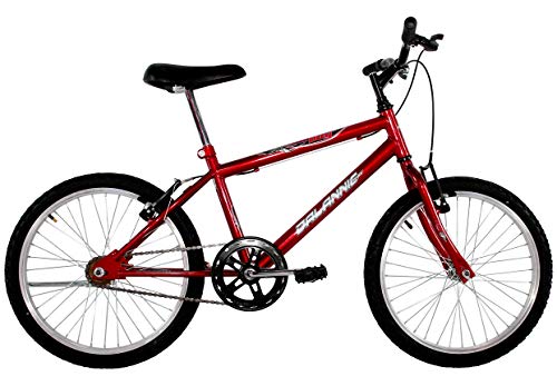 Bicicleta Aro 20 Infantil Menino Cross Boy Vermelha