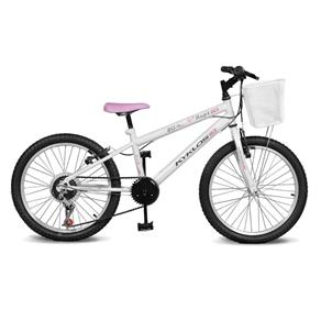 Bicicleta Aro 20 Magie 7V Branco Kyklos - Branco