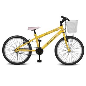 Bicicleta Aro 20 Magie Sem Marchas Amarelo Kyklos - Amarelo