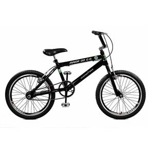 Bicicleta Aro 20 Masculina Goiás E. C. Maior do Centro Oeste A-36 Preto - Master Bike - 2016075