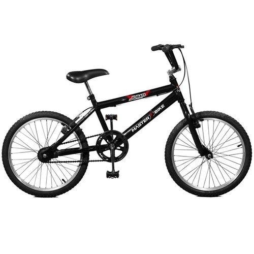 Bicicleta Aro 20 Masculina Jump Preto Master Bike