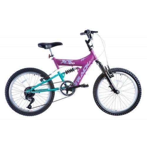 Bicicleta Aro 20 - Modelo XS 20 FULL FEMININA SUSP. 6V - MTB - Track e Bikes