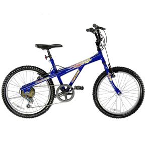 Bicicleta Aro 20 Prince T20 6M0708286 C/ 6 Velocidades - Azul