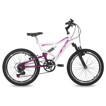 Bicicleta Aro 20 Q14 Full Suspensão 6V Big Rider Mormaii