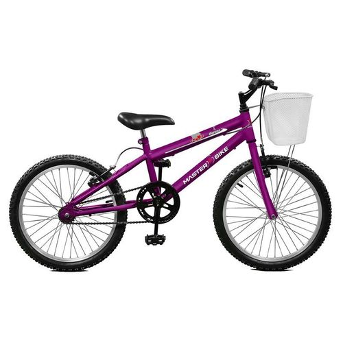 Bicicleta Aro 20 Serena Aro 20 Violeta Master Bike