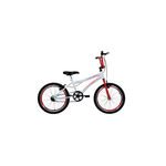 Bicicleta Aro 20 Top Atx Branca e Vermelho Athor Bike