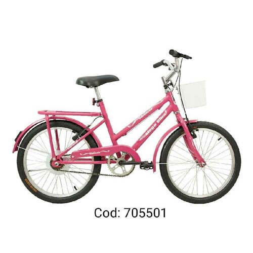 Bicicleta Aro 20 Valência Free (Rosa)