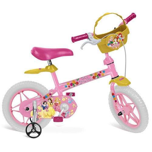 Bicicleta - Aro 12 - Disney - Princesas Disney - Bandeirante 3105