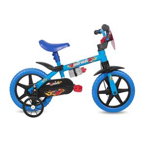 Bicicleta Aro 12 Infantil Kids Azul Mormaii