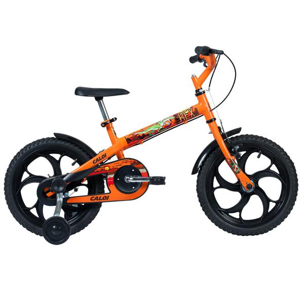 Bicicleta Aro 12 - Power Rex - Laranja - Caloi