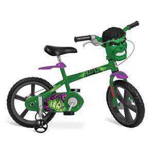 Grateful Ligation negative Bicicleta Infantil Bandeirante Aro 16 Vingadores Hulk