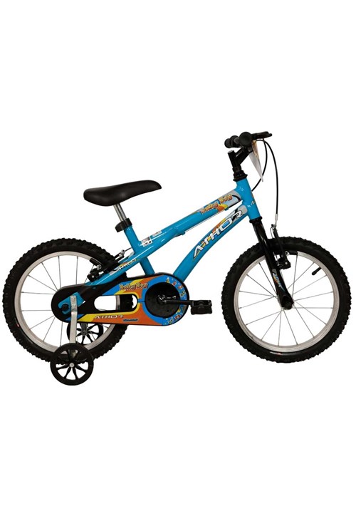 Bicicleta Aro 16 Baby Boy Azul Athor Bikes