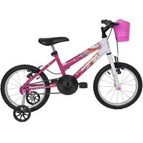 Bicicleta Aro 16" Baby Girl Athor - Roxo