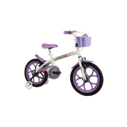 Bicicleta Aro 16 com Rodinha Pinky BR Track Bikes