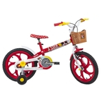 Bicicleta Aro 16 - Disney - Minnie Mouse - Vermelho - Caloi